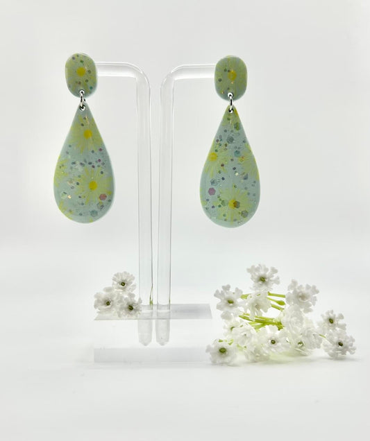 The “Sunshine” Polymer Clay Handmade Dangle Earrings